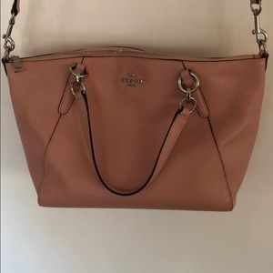 Pink authentic coach bag